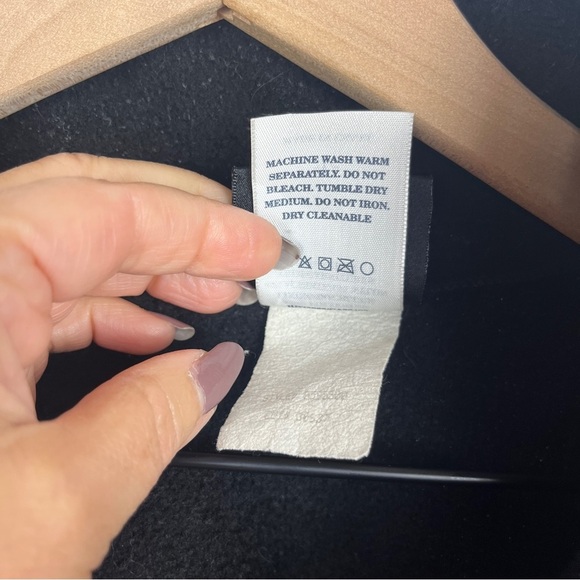 Vintage HELLY HANSEN Jacket Women's Large Black Full Zip Thick Fleece Outdoor - Picture 13 of 13